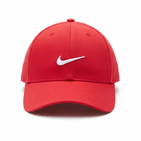 Nike Universal Red Cap – Classic White Swoosh